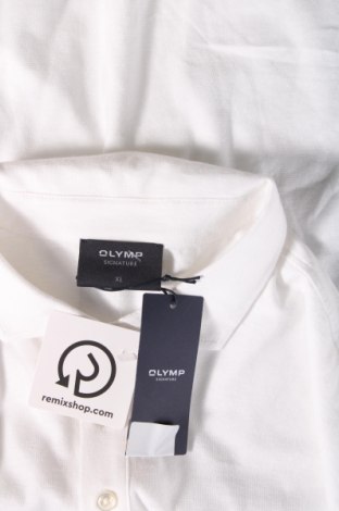 Męski T-shirt Olymp, Rozmiar XL, Kolor Biały, Cena 144,79 zł