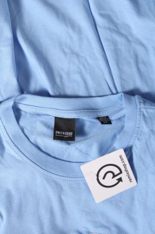 Pánske tričko  Only & Sons, Veľkosť S, Farba Modrá, Cena  10,82 €