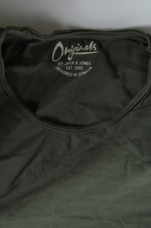 Мъжка тениска Originals By Jack & Jones, Размер XXL, Цвят Зелен, Цена 14,00 лв.