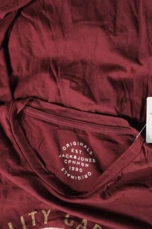 Męski T-shirt Originals By Jack & Jones, Rozmiar S, Kolor Czerwony, Cena 31,46 zł