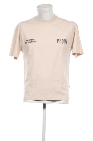 Herren T-Shirt PEQUS, Größe XS, Farbe Ecru, Preis 16,46 €