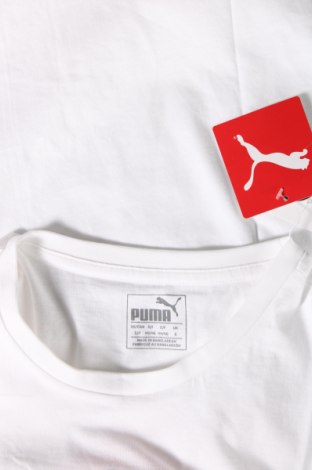 Мъжка тениска PUMA, Размер S, Цвят Бял, Цена 31,62 лв.