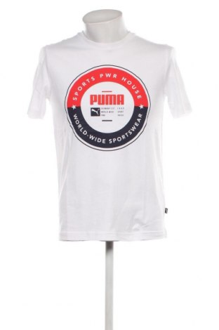 Herren T-Shirt PUMA, Größe S, Farbe Weiß, Preis € 16,30