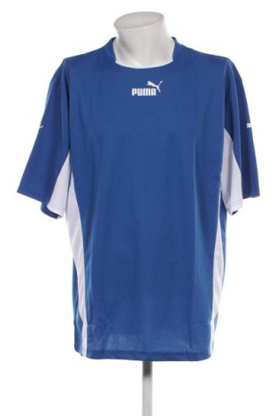 Мъжка тениска PUMA, Размер XXL, Цвят Син, Цена 62,00 лв.