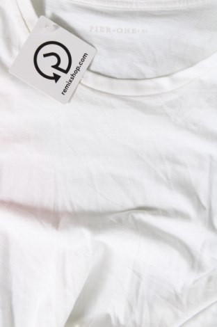 Męski T-shirt Pier One, Rozmiar XL, Kolor ecru, Cena 55,97 zł