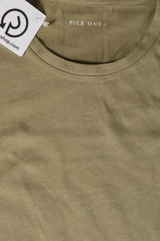 Tricou de bărbați Pier One, Mărime L, Culoare Bej, Preț 69,08 Lei