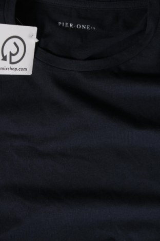Ανδρικό t-shirt Pier One, Μέγεθος L, Χρώμα Μπλέ, Τιμή 10,82 €