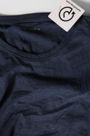 Мъжка тениска Pier One, Размер XL, Цвят Син, Цена 13,00 лв.