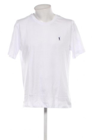 Męski T-shirt Polo Club, Rozmiar XL, Kolor Biały, Cena 149,27 zł