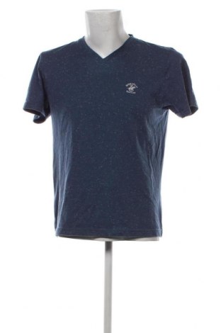 Мъжка тениска Beverly Hills Polo Club, Размер M, Цвят Син, Цена 13,69 лв.