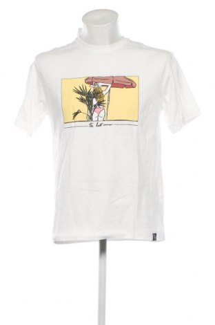 Мъжка тениска Pull&Bear, Размер XS, Цвят Бял, Цена 21,00 лв.