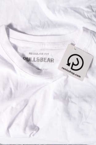 Herren T-Shirt Pull&Bear, Größe XS, Farbe Weiß, Preis € 10,82