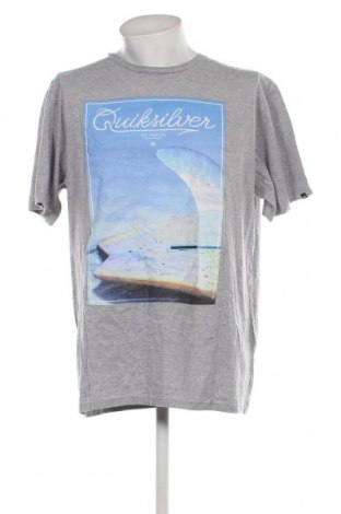 Ανδρικό t-shirt Quiksilver, Μέγεθος XXL, Χρώμα Γκρί, Τιμή 8,66 €