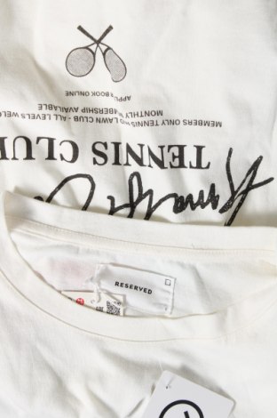 Ανδρικό t-shirt Reserved, Μέγεθος L, Χρώμα Λευκό, Τιμή 10,74 €