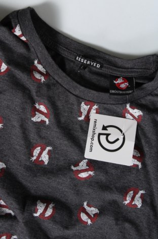 Herren T-Shirt Reserved, Größe L, Farbe Grau, Preis 6,62 €