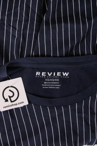 Tricou de bărbați Review, Mărime XS, Culoare Albastru, Preț 46,05 Lei