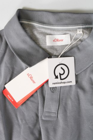 Ανδρικό t-shirt S.Oliver, Μέγεθος L, Χρώμα Γκρί, Τιμή 15,98 €