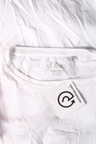 Мъжка тениска S.Oliver, Размер L, Цвят Бял, Цена 31,00 лв.