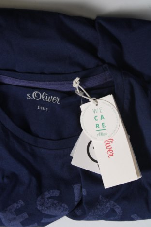 Tricou de bărbați S.Oliver, Mărime S, Culoare Albastru, Preț 101,97 Lei