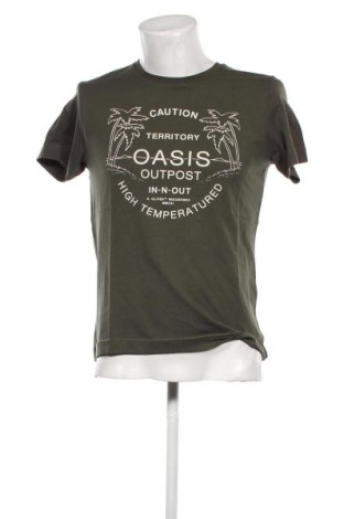 Ανδρικό t-shirt S.Oliver, Μέγεθος S, Χρώμα Πράσινο, Τιμή 8,79 €