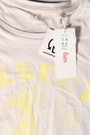Pánske tričko  S.Oliver, Veľkosť M, Farba Béžová, Cena  15,98 €