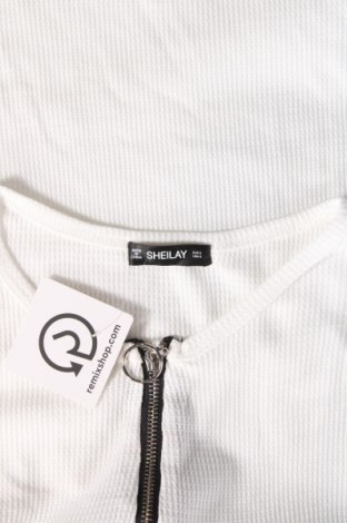 Herren T-Shirt Sheilay, Größe S, Farbe Weiß, Preis 9,05 €