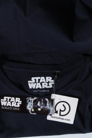 Мъжка тениска Star Wars, Размер XL, Цвят Син, Цена 31,00 лв.