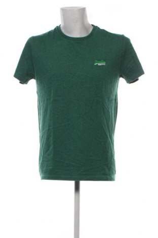 Ανδρικό t-shirt Superdry, Μέγεθος XL, Χρώμα Πράσινο, Τιμή 5,40 €