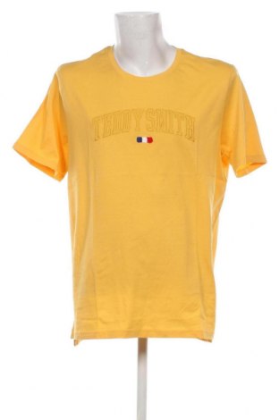 Herren T-Shirt Teddy Smith, Größe 3XL, Farbe Gelb, Preis 15,98 €