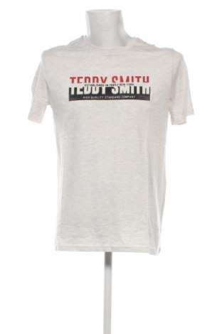 Мъжка тениска Teddy Smith, Размер XL, Цвят Сив, Цена 26,35 лв.
