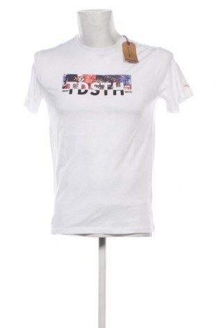 Męski T-shirt Teddy Smith, Rozmiar XS, Kolor Biały, Cena 33,05 zł