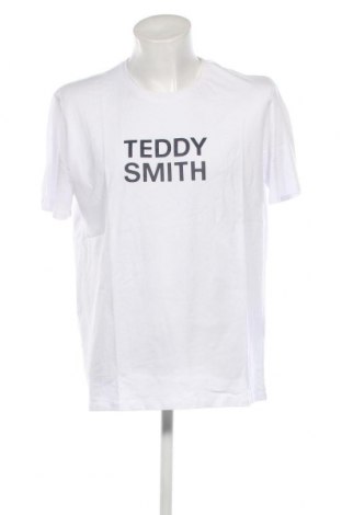 Ανδρικό t-shirt Teddy Smith, Μέγεθος XXL, Χρώμα Λευκό, Τιμή 13,58 €
