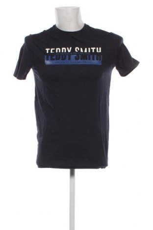 Herren T-Shirt Teddy Smith, Größe XS, Farbe Blau, Preis 7,19 €