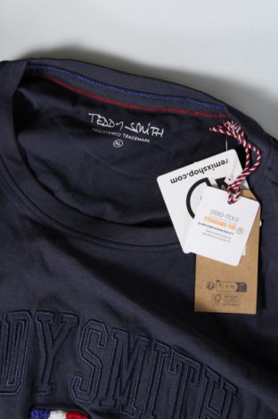 Herren T-Shirt Teddy Smith, Größe XL, Farbe Blau, Preis 15,98 €