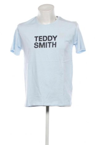 Herren T-Shirt Teddy Smith, Größe M, Farbe Blau, Preis 9,59 €