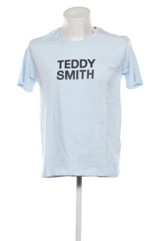 Tricou de bărbați Teddy Smith, Mărime M, Culoare Albastru, Preț 61,18 Lei