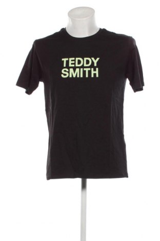 Мъжка тениска Teddy Smith, Размер L, Цвят Черен, Цена 18,60 лв.