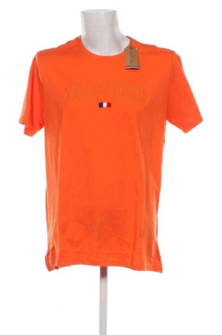 Мъжка тениска Teddy Smith, Размер XXL, Цвят Оранжев, Цена 26,35 лв.
