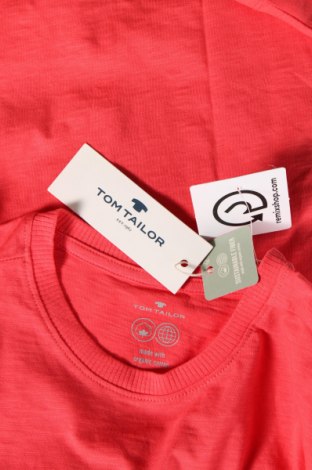 Ανδρικό t-shirt Tom Tailor, Μέγεθος S, Χρώμα Κόκκινο, Τιμή 15,98 €