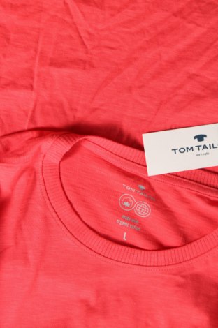 Мъжка тениска Tom Tailor, Размер L, Цвят Червен, Цена 31,00 лв.