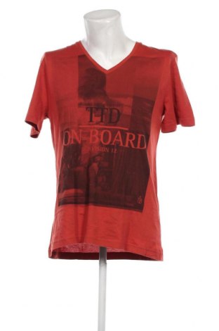 Ανδρικό t-shirt Tom Tailor, Μέγεθος XL, Χρώμα Πορτοκαλί, Τιμή 8,66 €