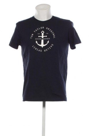 Ανδρικό t-shirt Tom Tailor, Μέγεθος M, Χρώμα Μπλέ, Τιμή 9,59 €