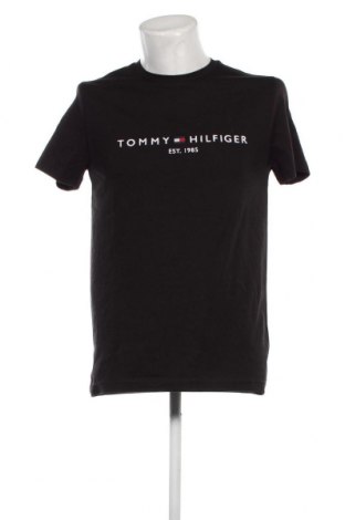 Herren T-Shirt Tommy Hilfiger, Größe M, Farbe Schwarz, Preis 37,11 €