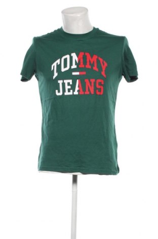 Ανδρικό t-shirt Tommy Jeans, Μέγεθος M, Χρώμα Πράσινο, Τιμή 36,83 €