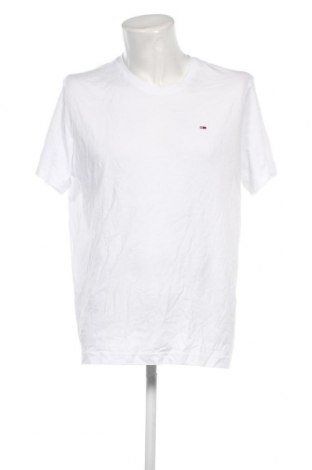 Мъжка тениска Tommy Jeans, Размер XL, Цвят Бял, Цена 72,00 лв.