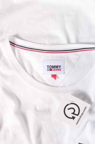 Tricou de bărbați Tommy Jeans, Mărime XL, Culoare Alb, Preț 236,84 Lei