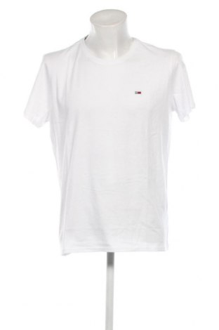 Męski T-shirt Tommy Jeans, Rozmiar XL, Kolor Biały, Cena 191,91 zł