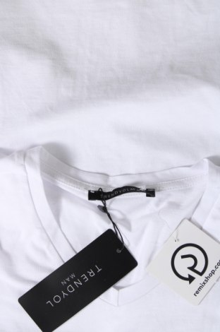 Ανδρικό t-shirt Trendyol, Μέγεθος L, Χρώμα Λευκό, Τιμή 15,98 €