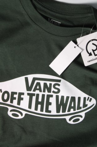 Мъжка тениска Vans, Размер L, Цвят Зелен, Цена 44,00 лв.