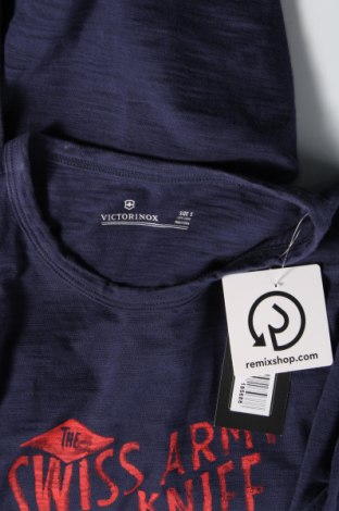 Ανδρικό t-shirt Victorinox, Μέγεθος S, Χρώμα Μπλέ, Τιμή 28,87 €